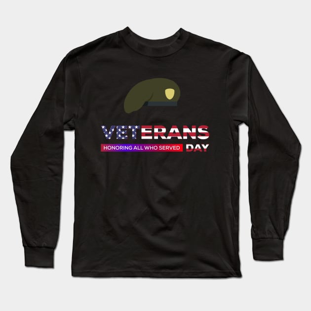 veterans day Long Sleeve T-Shirt by barwarrior